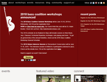 Tablet Screenshot of basscoalition.com